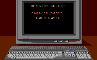 Snowstrike atari screenshot