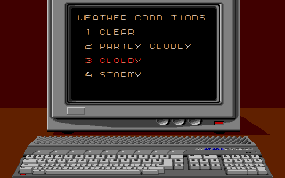 Snowstrike atari screenshot