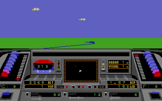 Snowstrike atari screenshot