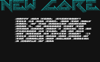 Swedish New Year III atari screenshot