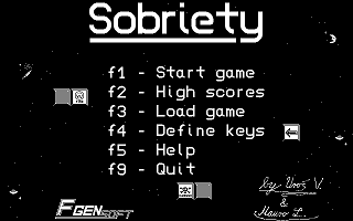 Sobriety atari screenshot