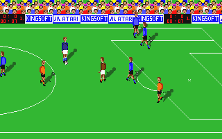 Soccer King atari screenshot