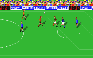 Soccer King atari screenshot