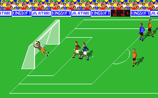 Soccer King atari screenshot