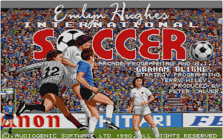 Soccer Stars atari screenshot