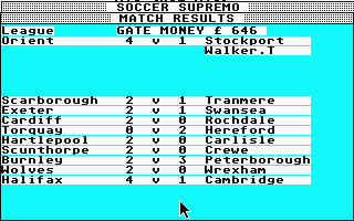Soccer Supremo atari screenshot