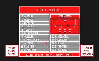 Soccer Supremo atari screenshot