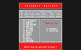 Soccer Supremo atari screenshot