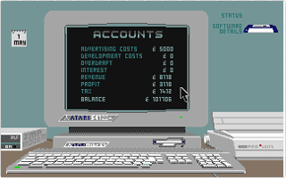 Software Projects atari screenshot