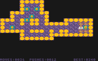 Sokoban - Bobby the Hippie Ghost atari screenshot