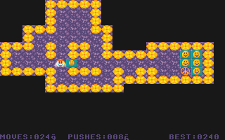 Sokoban - Bobby the Hippie Ghost atari screenshot