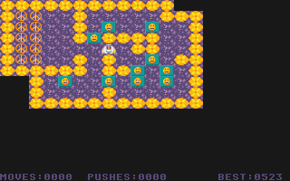 Sokoban - Bobby the Hippie Ghost atari screenshot