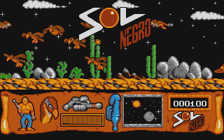 Sol Negro atari screenshot