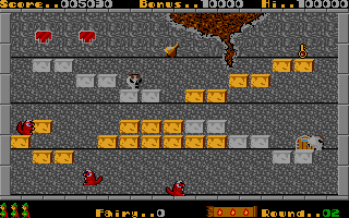 Solomon's Key atari screenshot