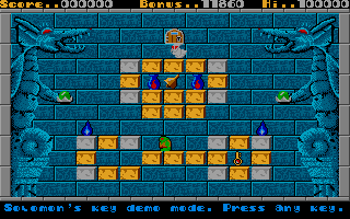 Solomon's Key atari screenshot