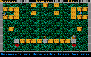 Solomon's Key atari screenshot