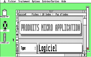 Solution Bureautique - Datamat / Textomat / Calcomat (La) atari screenshot