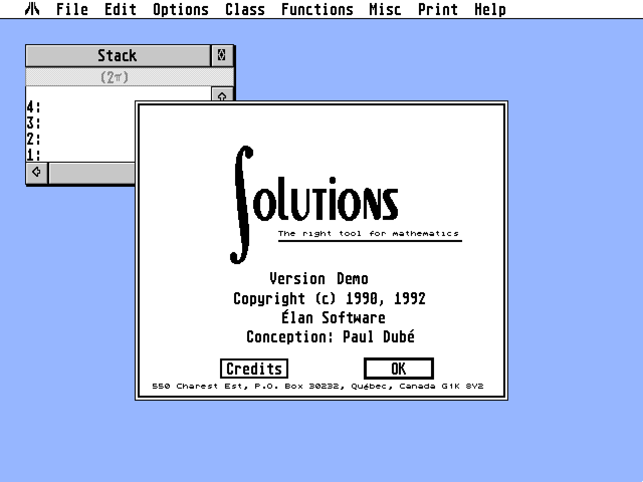 Solutions — screenshot 1