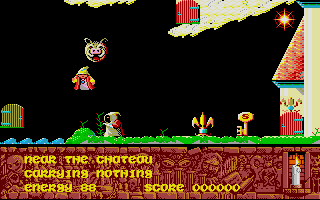 Sorcery Plus atari screenshot