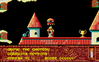 Sorcery Plus atari screenshot