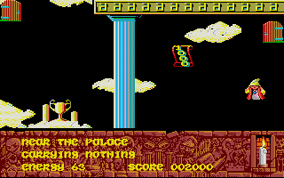 Sorcery Plus atari screenshot