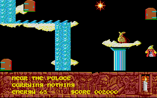 Sorcery Plus atari screenshot
