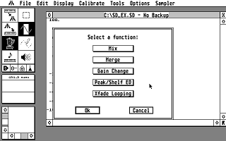 Sound Designer atari screenshot