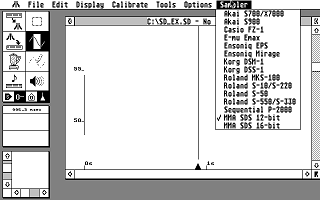 Sound Designer atari screenshot