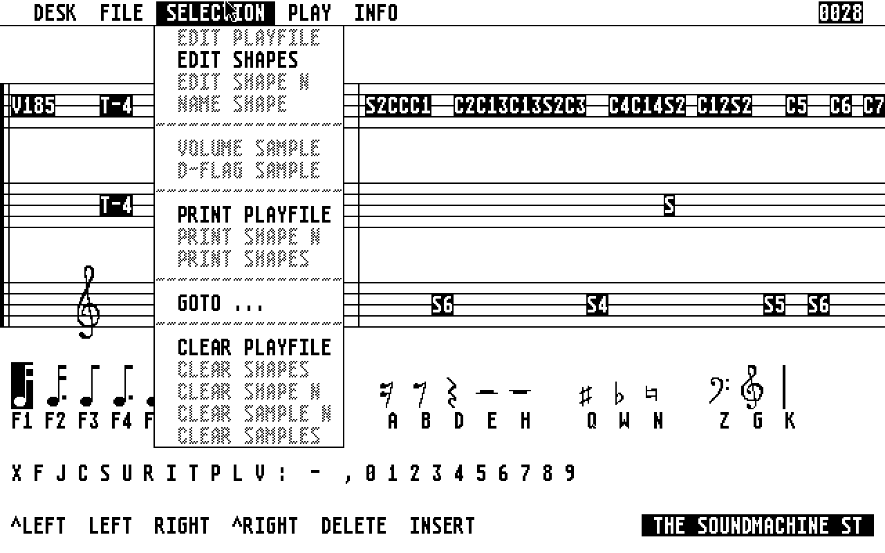 Soundmachine ST (The) atari screenshot