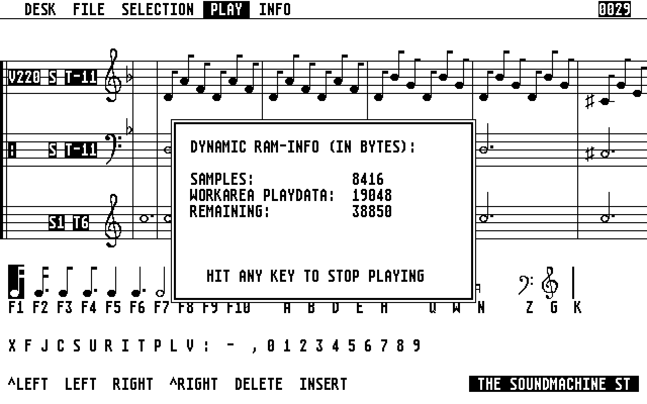 Soundmachine ST (The) atari screenshot