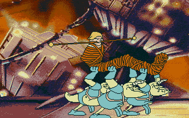Space Ace II - Borf's Revenge atari screenshot