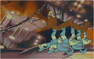 Space Ace II - Borf's Revenge atari screenshot