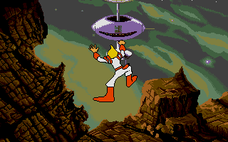 Space Ace atari screenshot