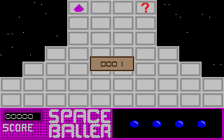 Space Baller atari screenshot