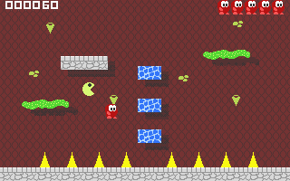 Space Blob atari screenshot