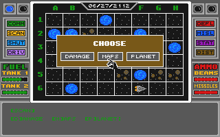 Space Conquest - A Galactic Odyssey atari screenshot