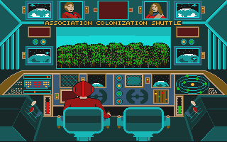 Space Conquest - A Galactic Odyssey atari screenshot