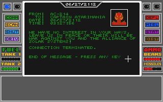 Space Conquest - A Galactic Odyssey atari screenshot
