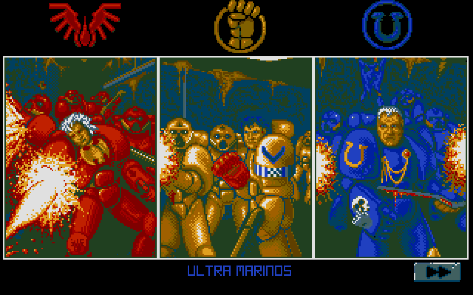 Space Crusade atari screenshot