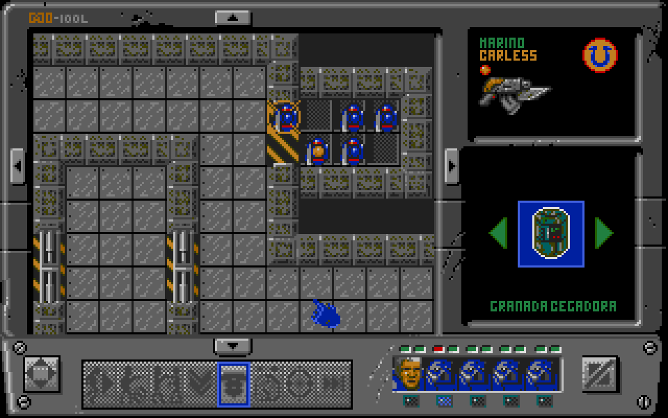 Space Crusade atari screenshot