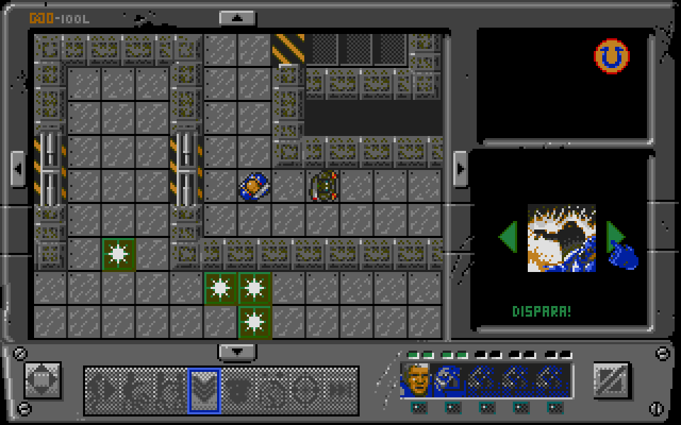 Space Crusade atari screenshot