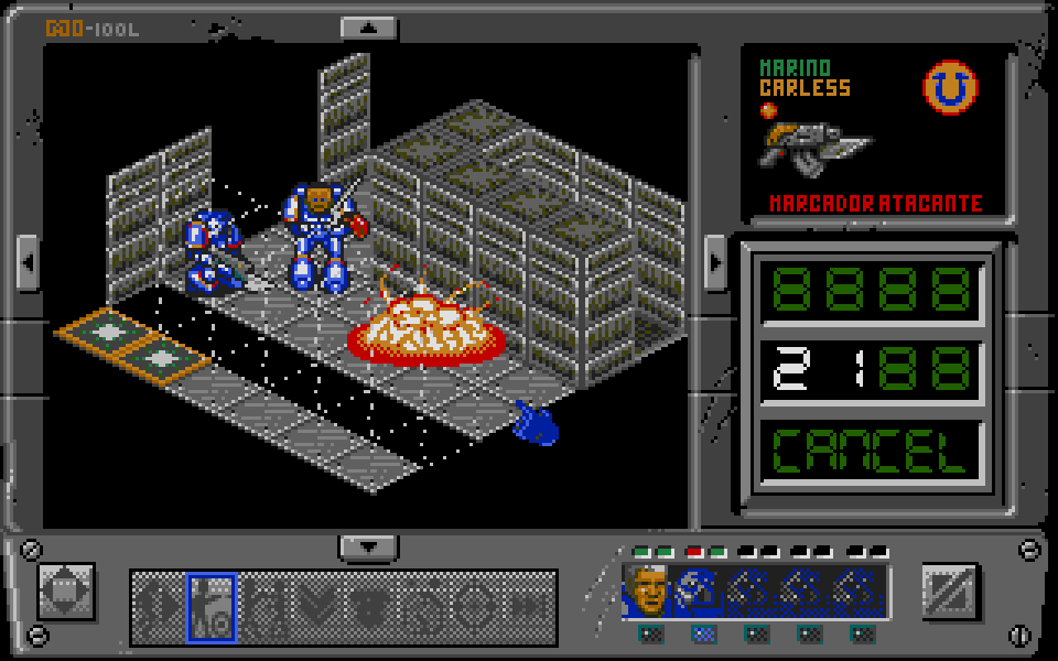 Space Crusade atari screenshot