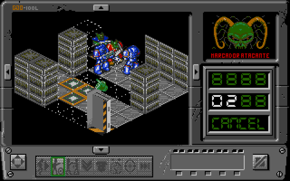 Space Crusade atari screenshot