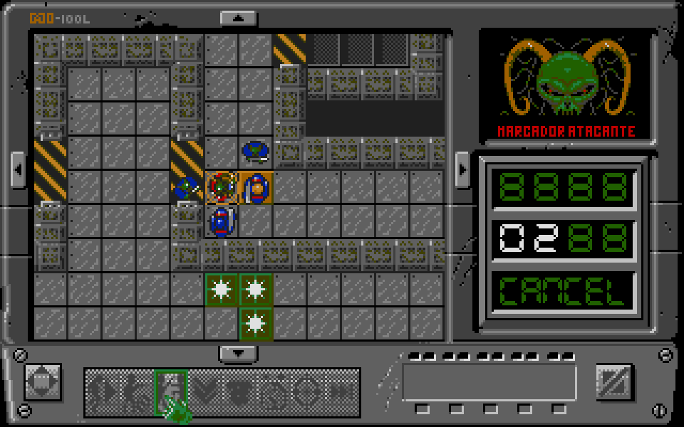 Space Crusade atari screenshot
