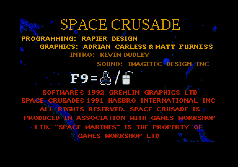 Space Crusade - The Voyage Beyond atari screenshot
