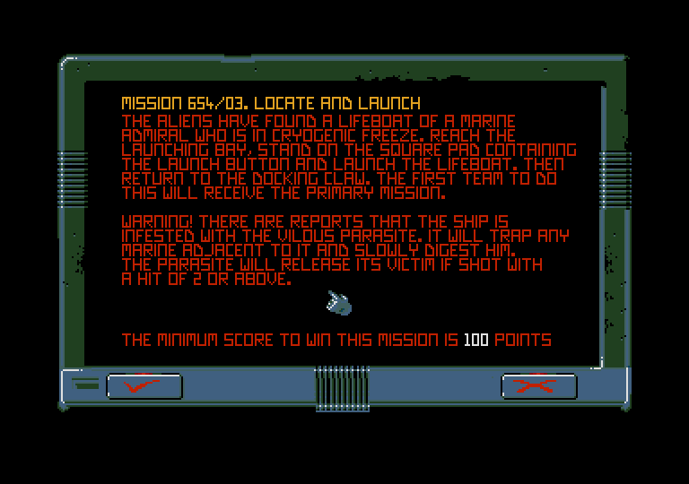 Space Crusade - The Voyage Beyond atari screenshot