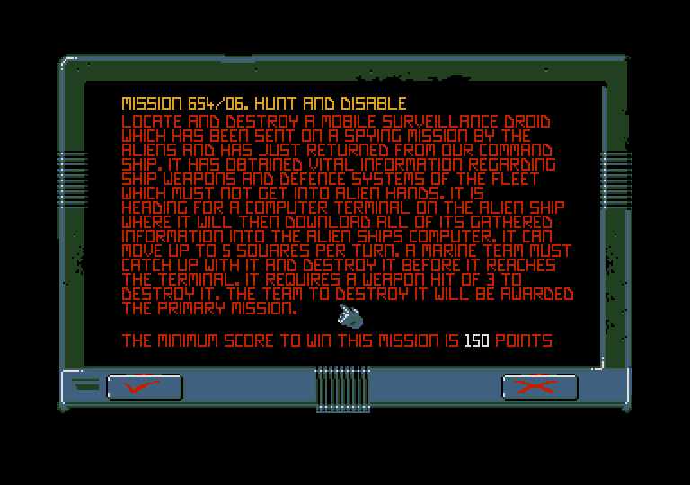 Space Crusade - The Voyage Beyond atari screenshot