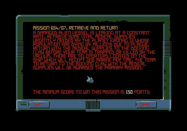 Space Crusade - The Voyage Beyond atari screenshot