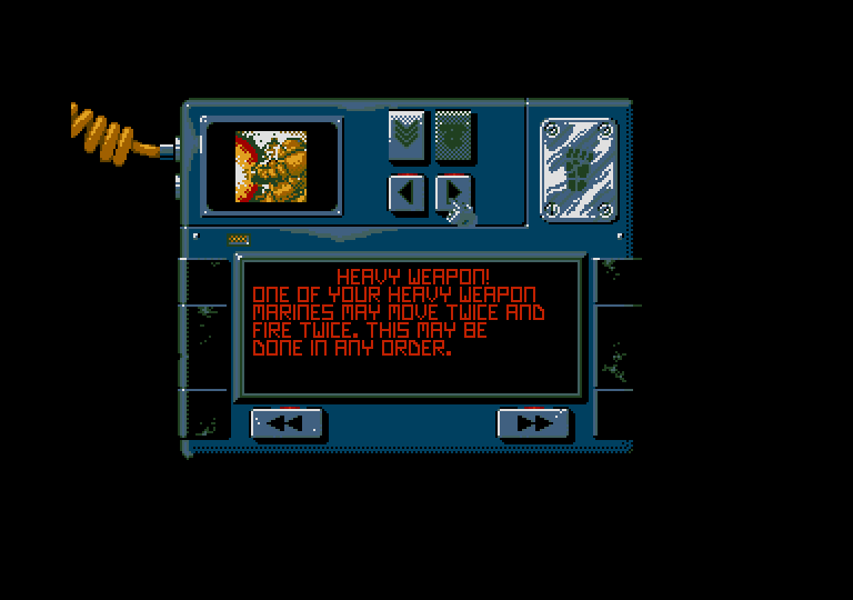 Space Crusade - The Voyage Beyond atari screenshot