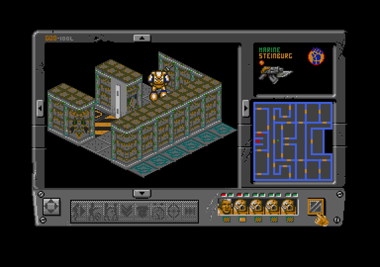 Space Crusade - The Voyage Beyond atari screenshot